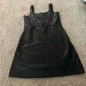Abercrombie faux leather jump dress for girls size 11-12
